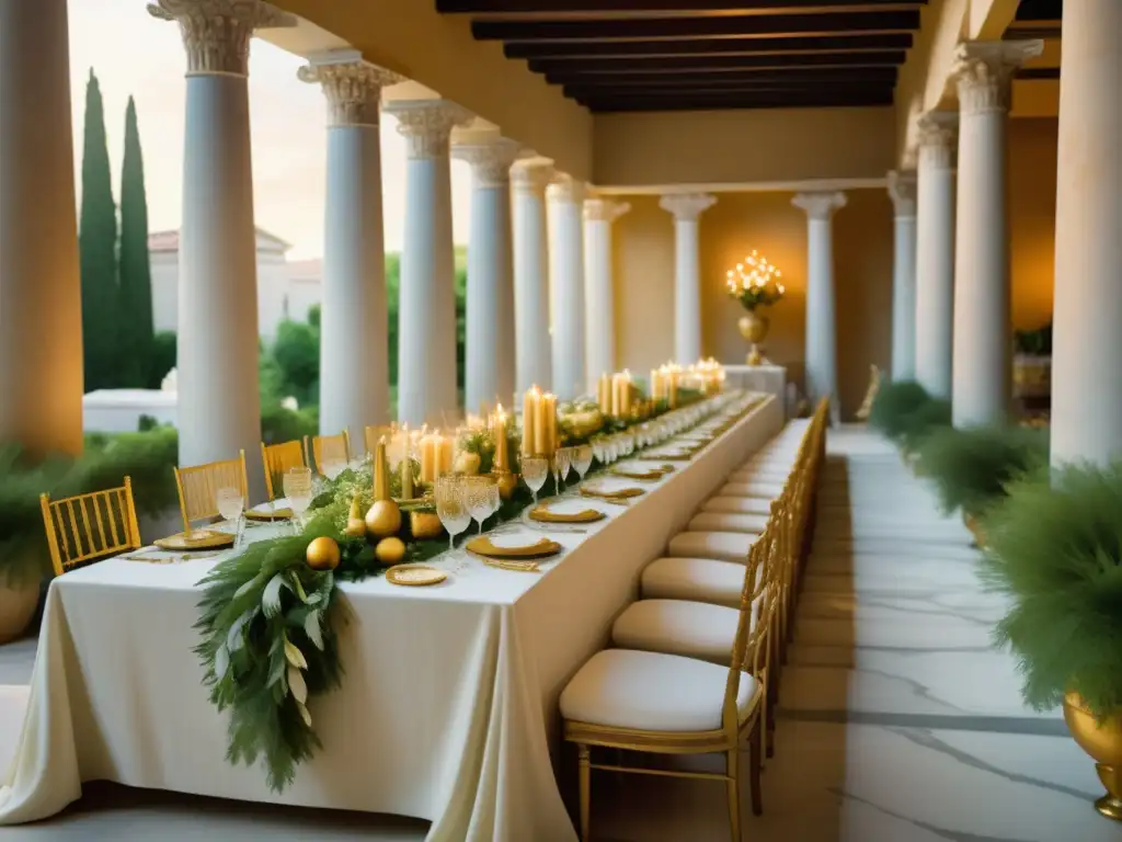 Banquete festivo en la antigua Grecia - Tradiciones culinarias festivas en todo el mundo