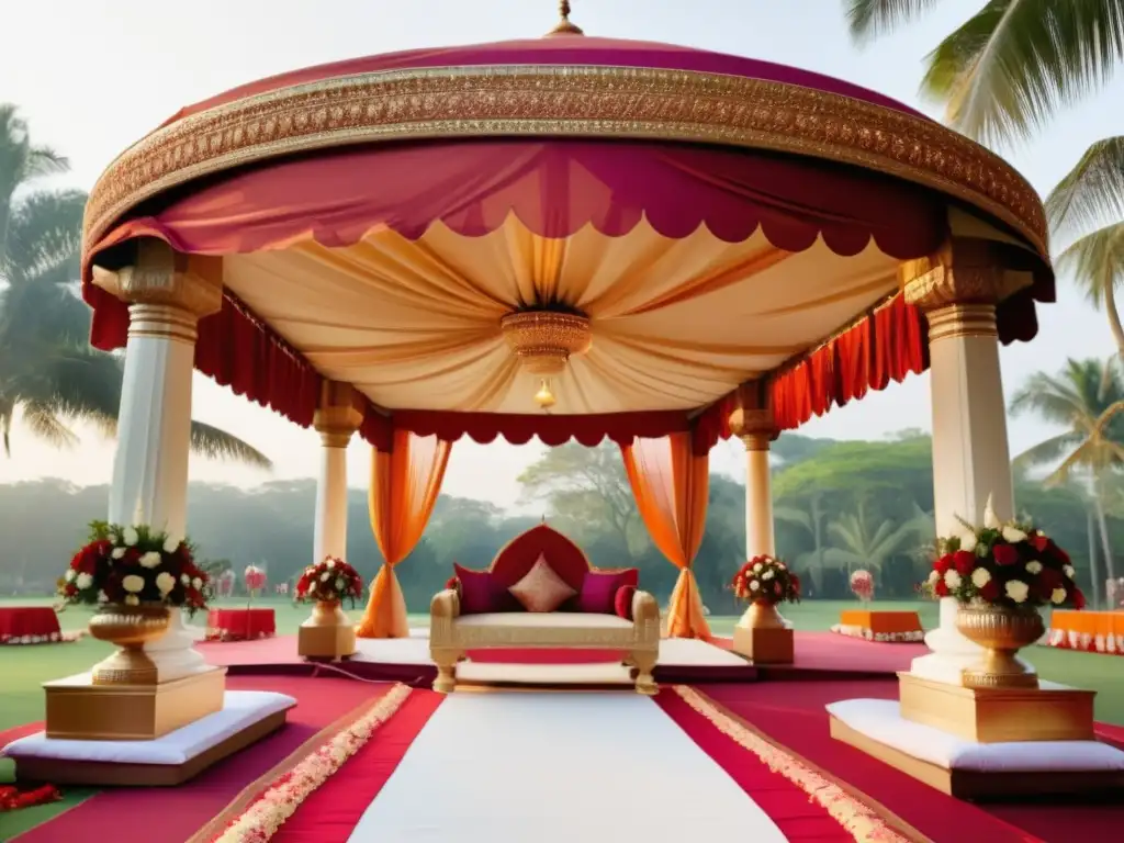 Escena impresionante de una boda tradicional india - Tradiciones matrimoniales alrededor del mundo