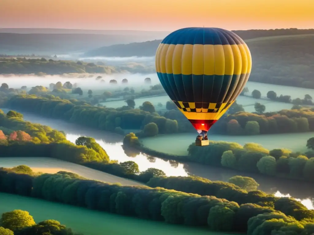 Festival de Globos Bristol: Ascenso mágico de un globo aerostático en un cielo pastel