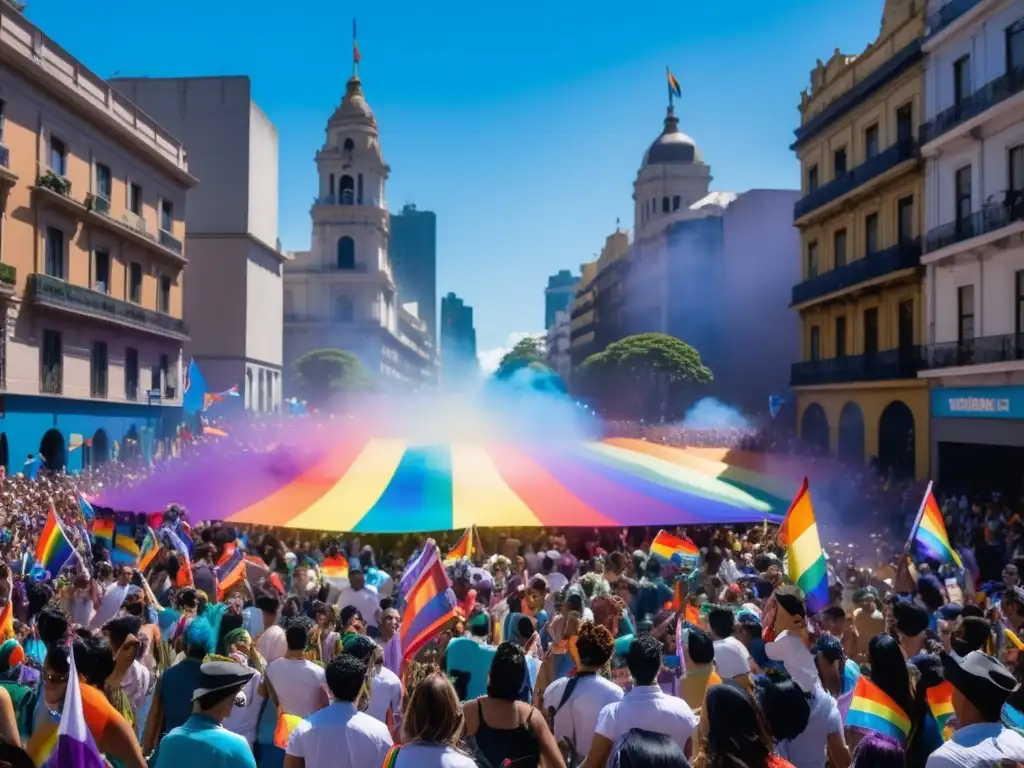 Fiesta LGBTQ+ en Buenos Aires: Celebra la diversidad y el color en este vibrante festival