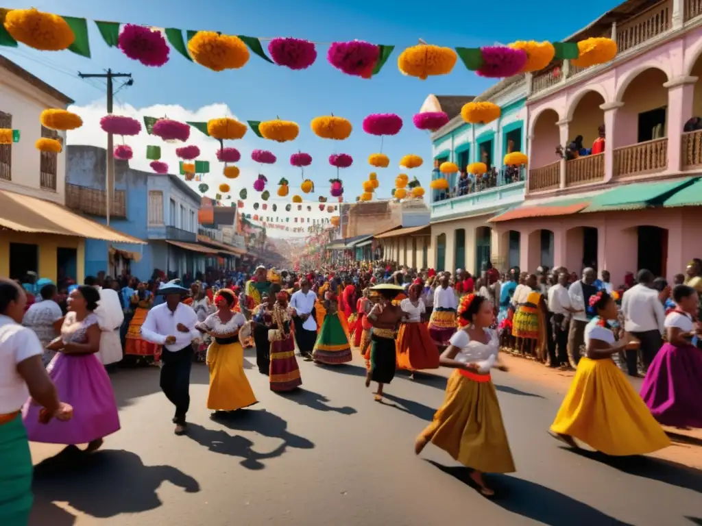 Festival de los Muertos en Madagascar, vibrante celebración con colores, música y tradiciones (110 caracteres)