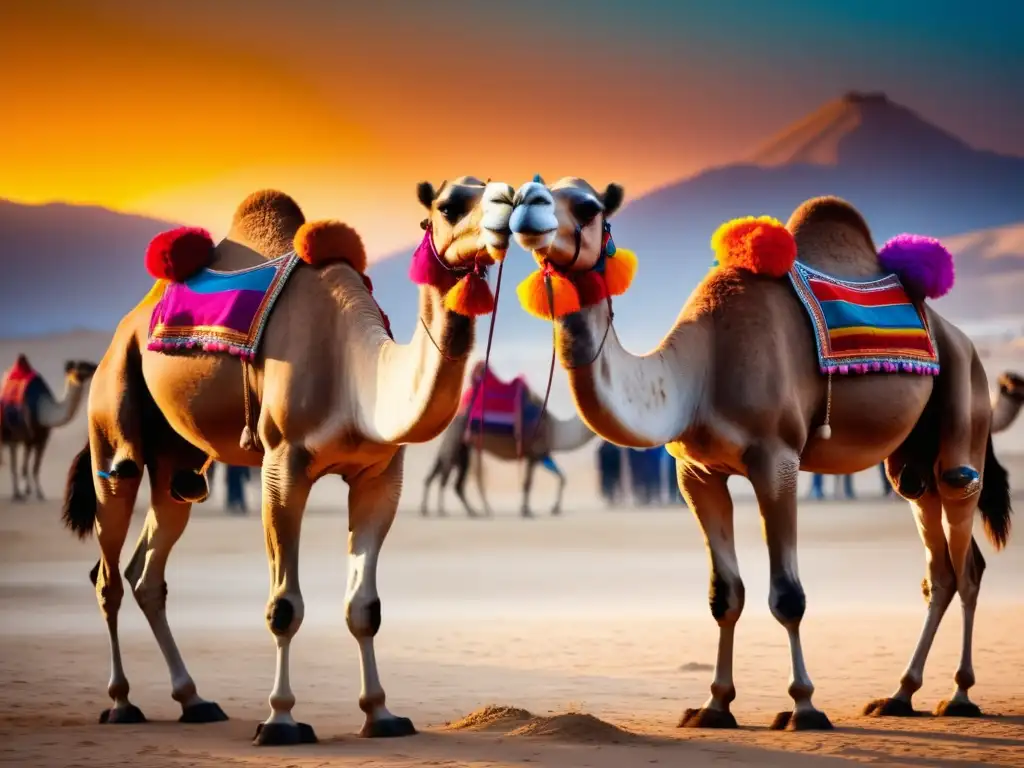 Tradición de luchas de camellos en Turquía: majestuosidad y belleza en el desierto