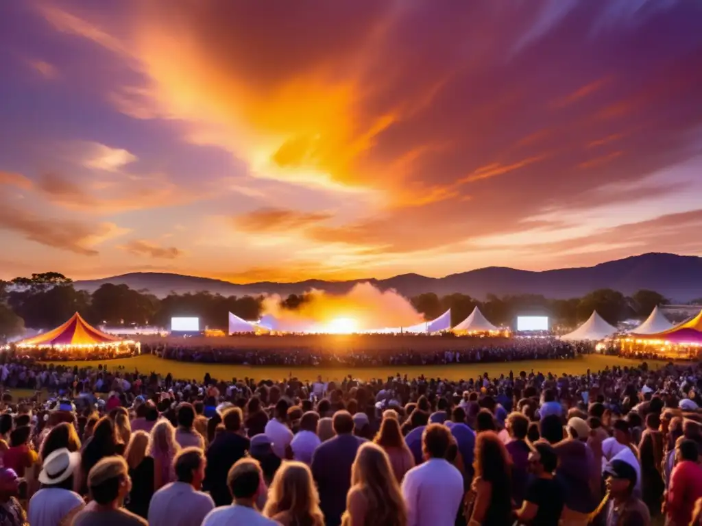 Espectacular imagen que representa la importancia de festivales en música contemporánea