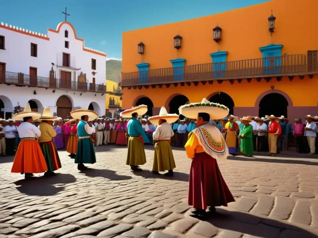 Escena vibrante del Festival Candelaria con los viejitos, danza de serpientes y belleza cultural