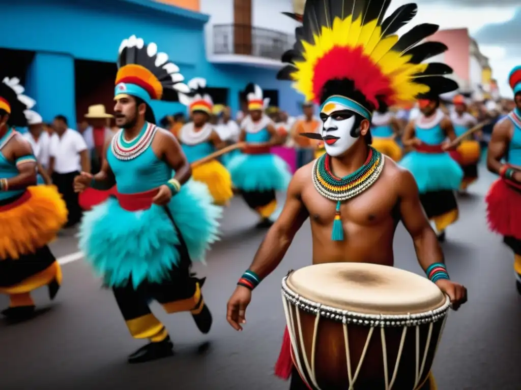 Deslumbrante desfile de Candombe en Uruguay: Festivales de Candombe Uruguayo