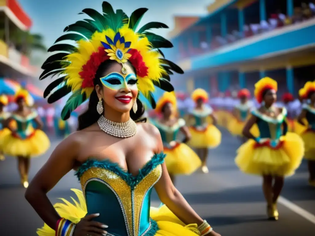 Importancia histórica del Carnaval de Barranquilla: Colorido y movimiento en las calles, trajes exquisitos, música tradicional y alegría contagiosa