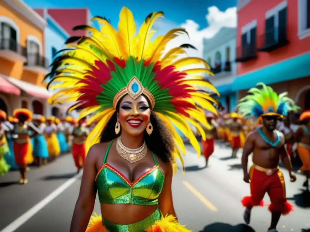 Deslumbrante desfile del Carnaval de Ponce en Puerto Rico - Festivales tradicionales mundo