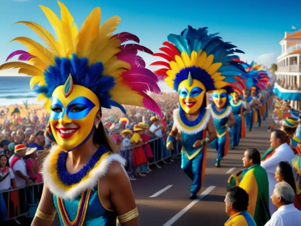 Carnaval en Punta del Este, una fiesta llena de color y alegría en Uruguay