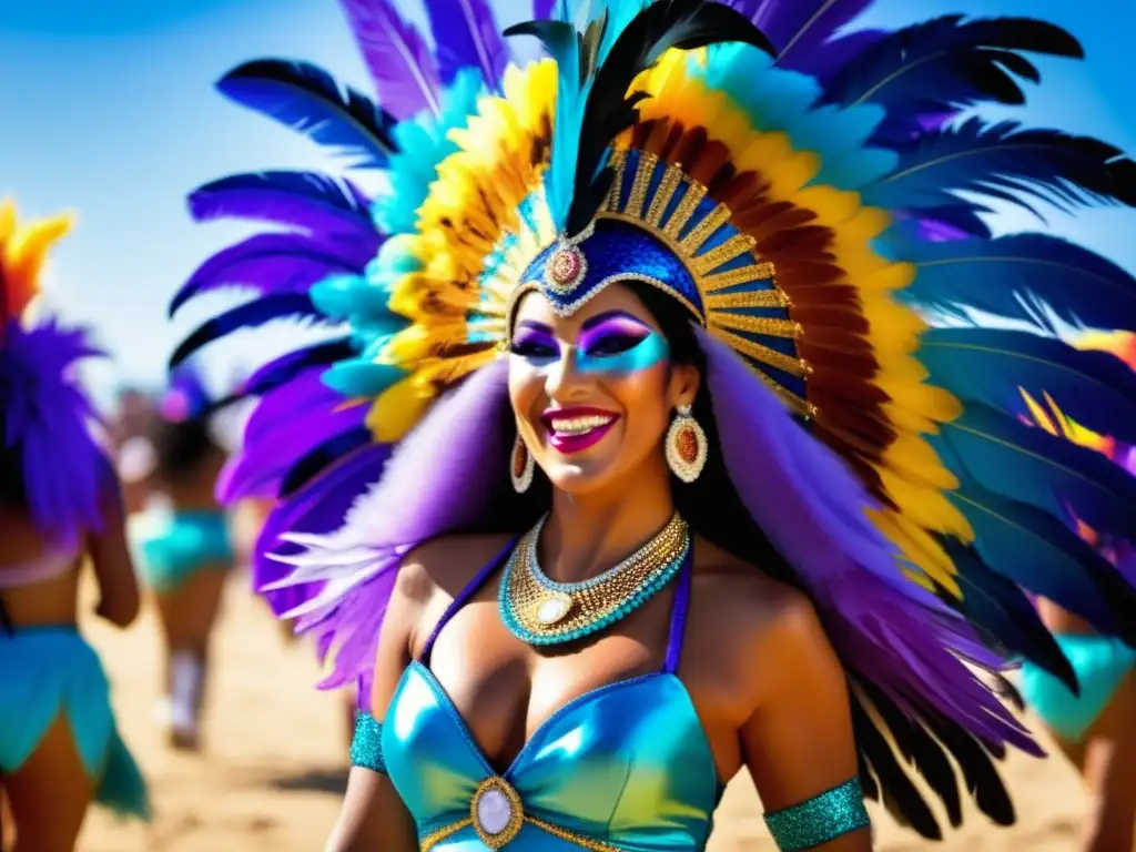 Carnaval en Punta del Este, Uruguay: Vibrante escena llena de danza, música y color