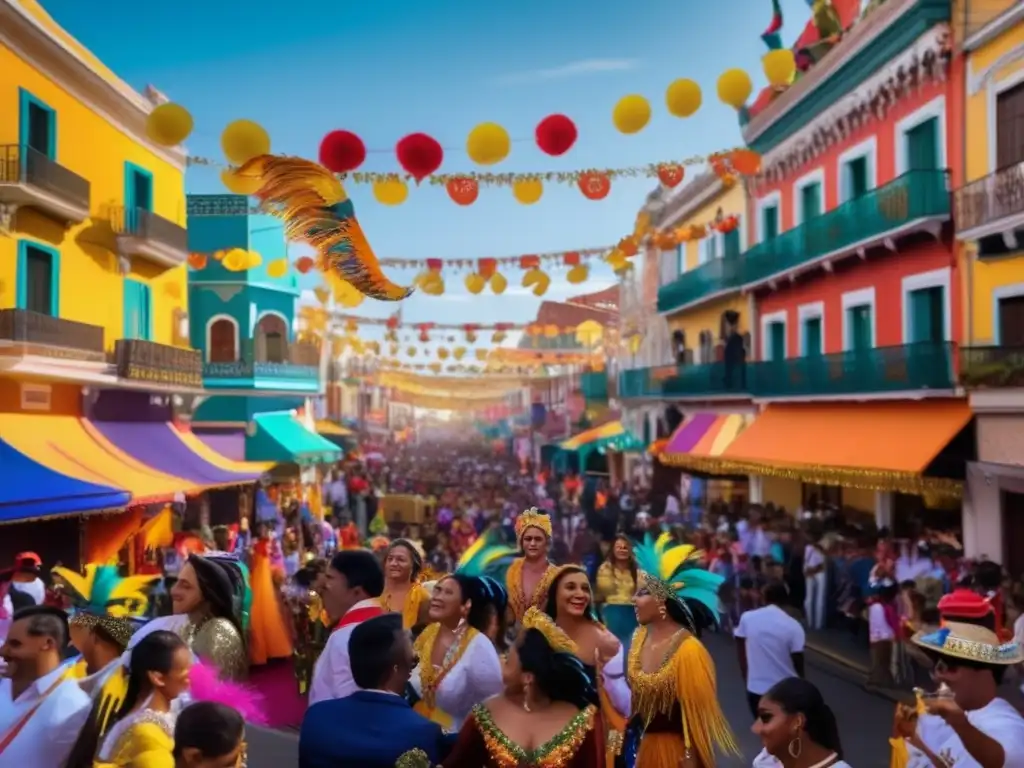 Escena vibrante del Carnaval de Río: festivales tradicionales Carnaval Río