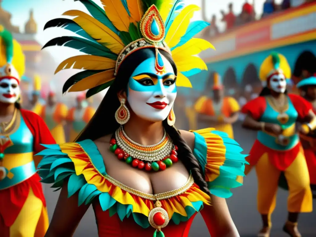 La vibrante esencia del Carnaval de Río: Significado simbolismo Carnaval Río