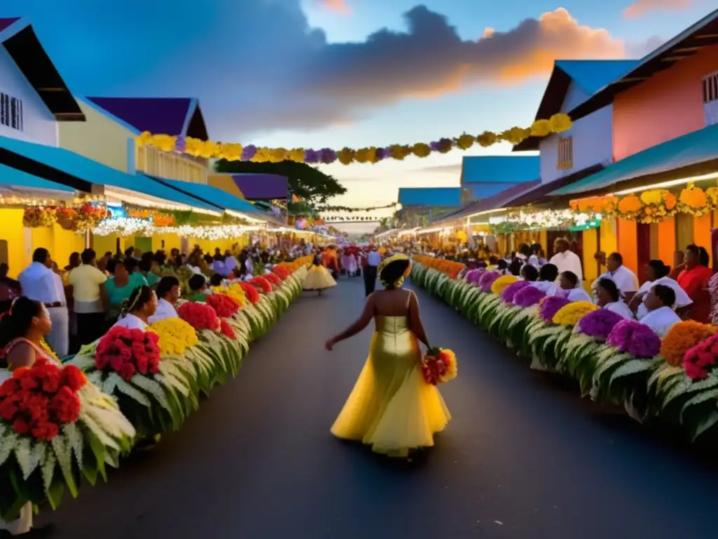 Carnaval en Haití: Tradición y alegría entre flores