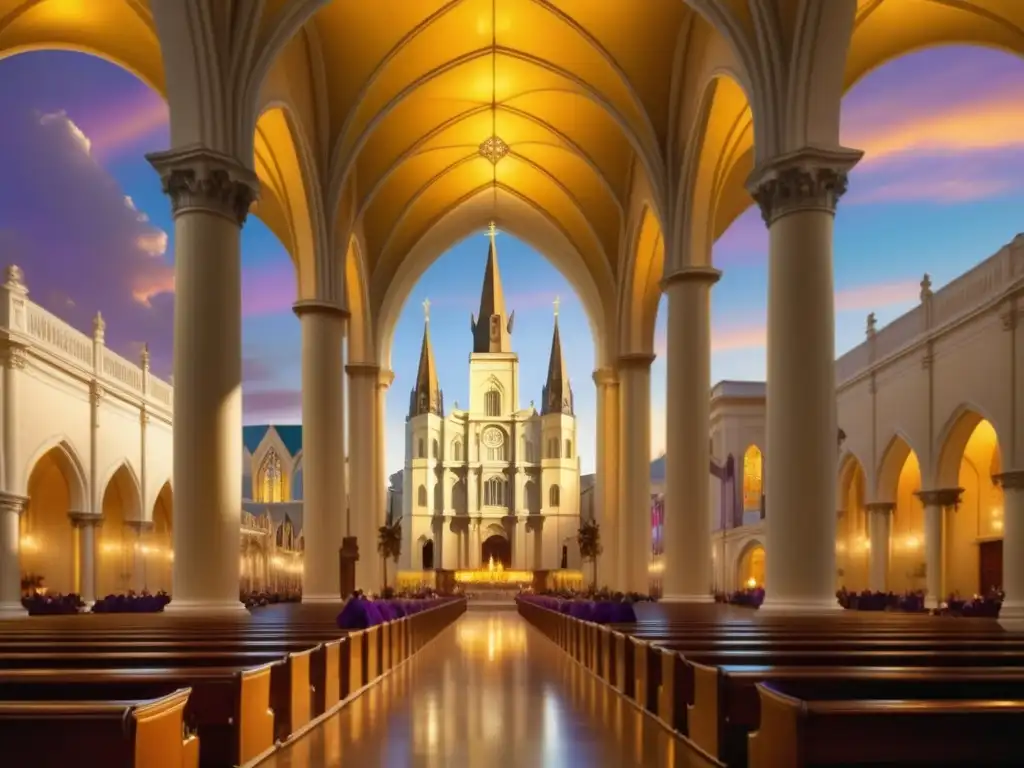 Catedral dorada y Mardi Gras: origen religioso de Mardi Gras en Nueva Orleans