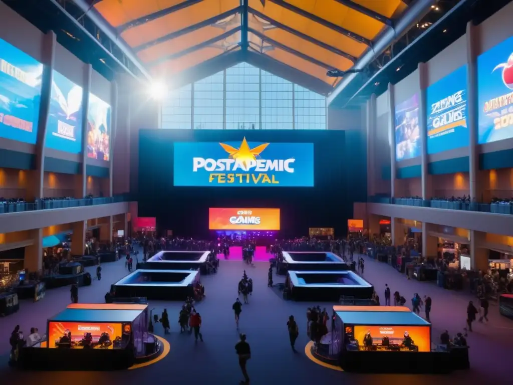 Festivales de videojuegos postpandemia: Vibrante convención con gamers, cosplay y competencias alucinantes