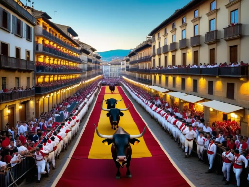 Encierro de los toros en Festival San Fermín: tradición llena de emoción y misterio