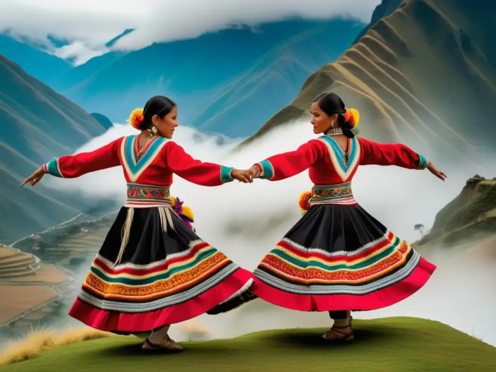 Danza tijeras en los Andes: Festivales tradicionales (110 caracteres)