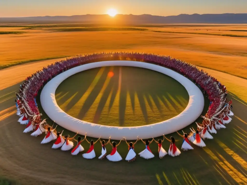 Festivales tradicionales danza sol nativos: esencia espiritual y cultural en imagen