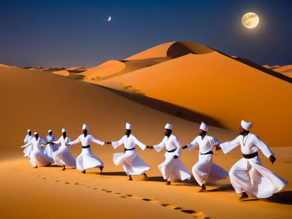 Festival Derviches Sudán, experiencia inolvidable: danzas espirituales en un paisaje lunar mágico