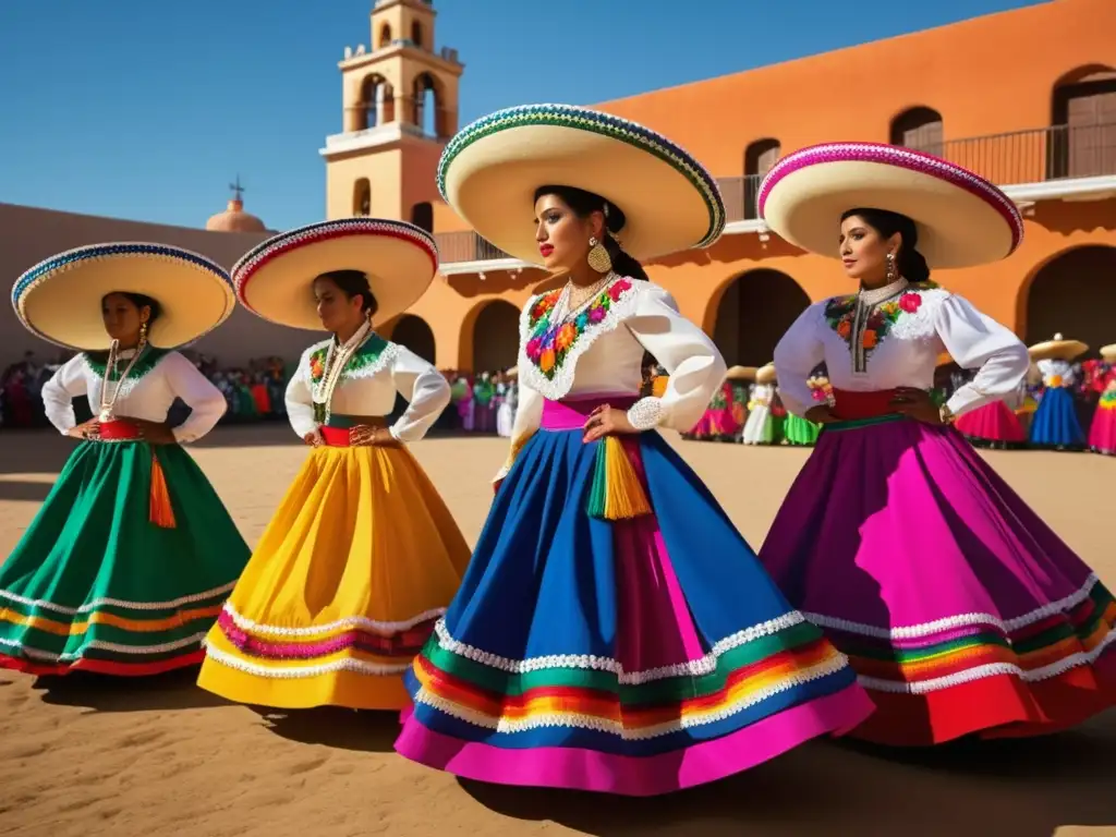 Tradiciones festivas mexicanas reveladas: danza y color en trajes tradicionales