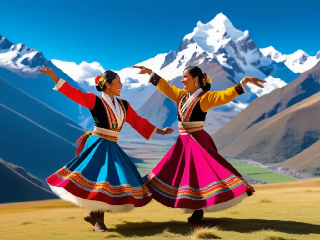 Festivales tradicionales danza tijeras en los Andes peruanos