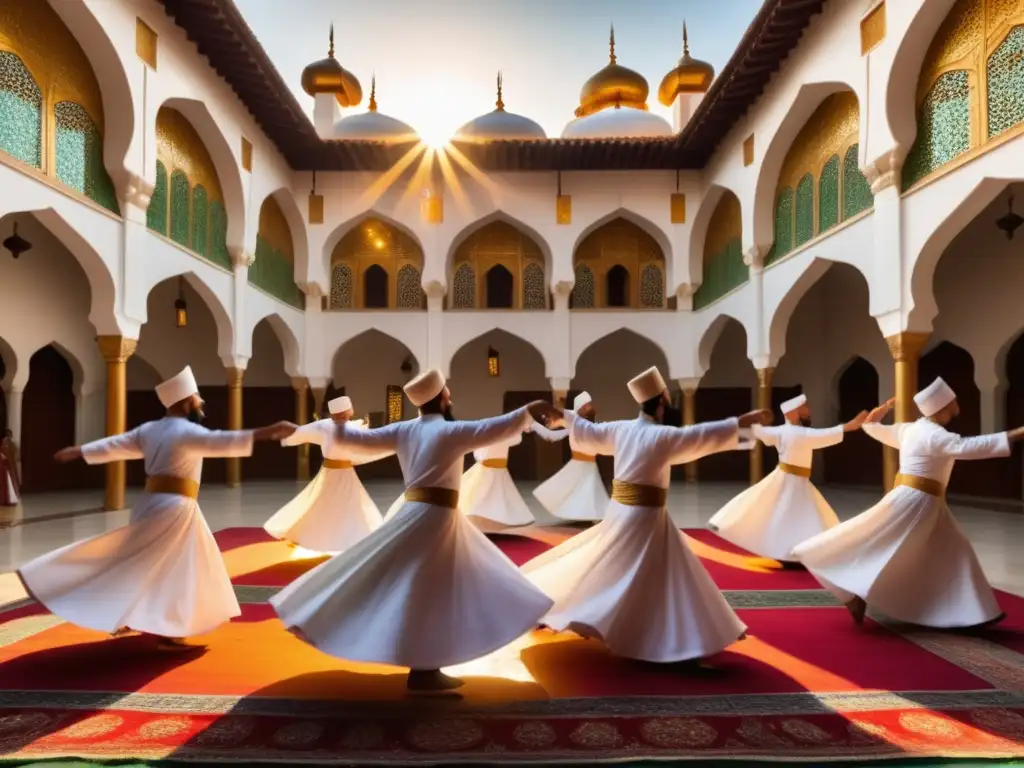 Esencia de danza tradicional de los Derviches en vibrante celebración - Festivales tradicionales danza derviches