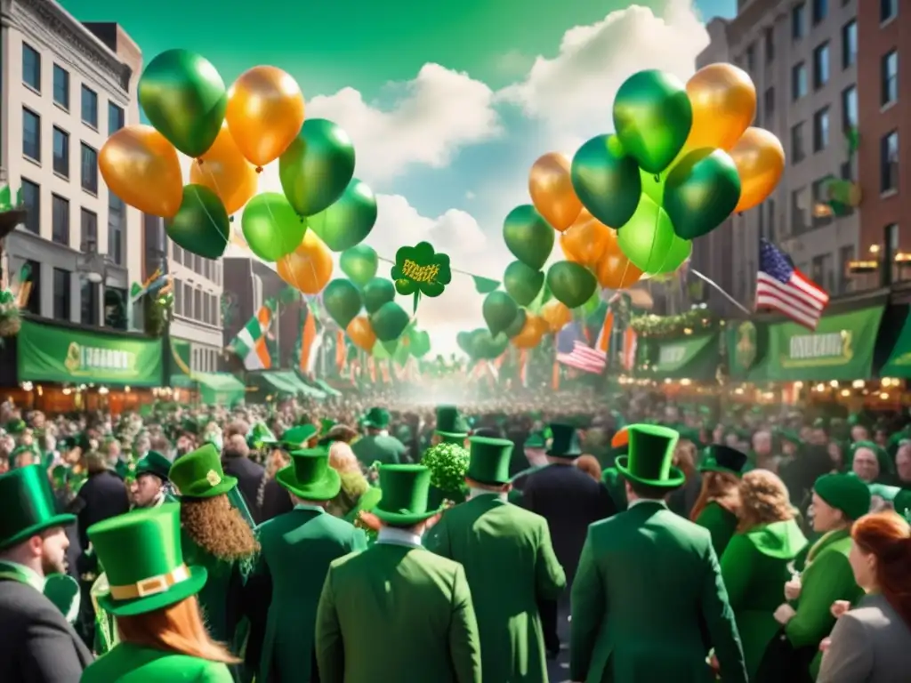 Celebración vibrante del Día de San Patricio: Historia y tradición (110 caracteres)