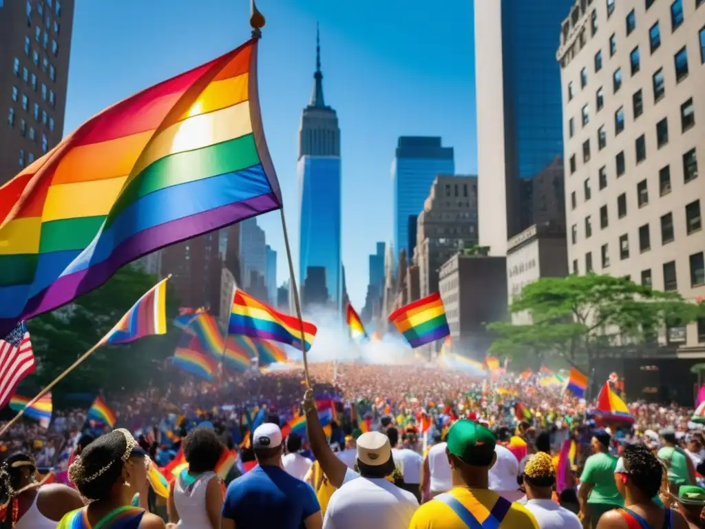 Desfile vibrante y lleno de alegría en el Festival del Orgullo de Nueva York: historia y significado