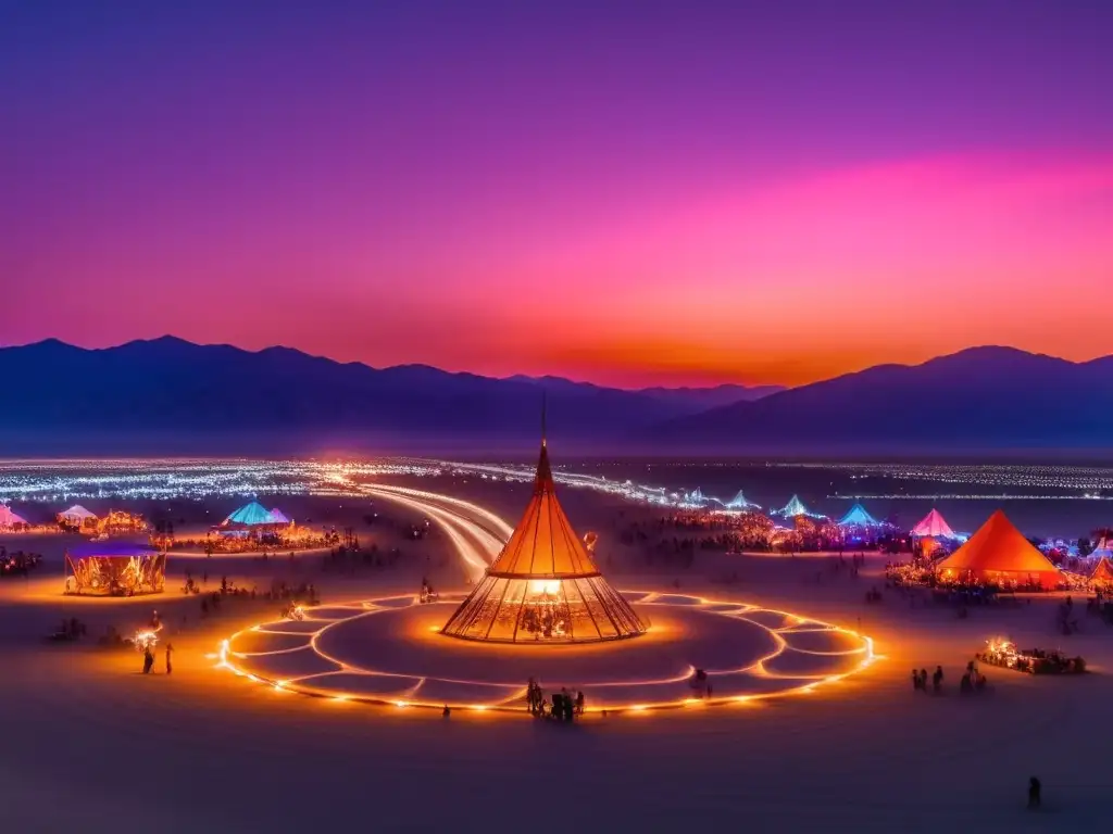 Festival Burning Man en el desierto de Nevada: Arte, comunidad y rebelión cultural