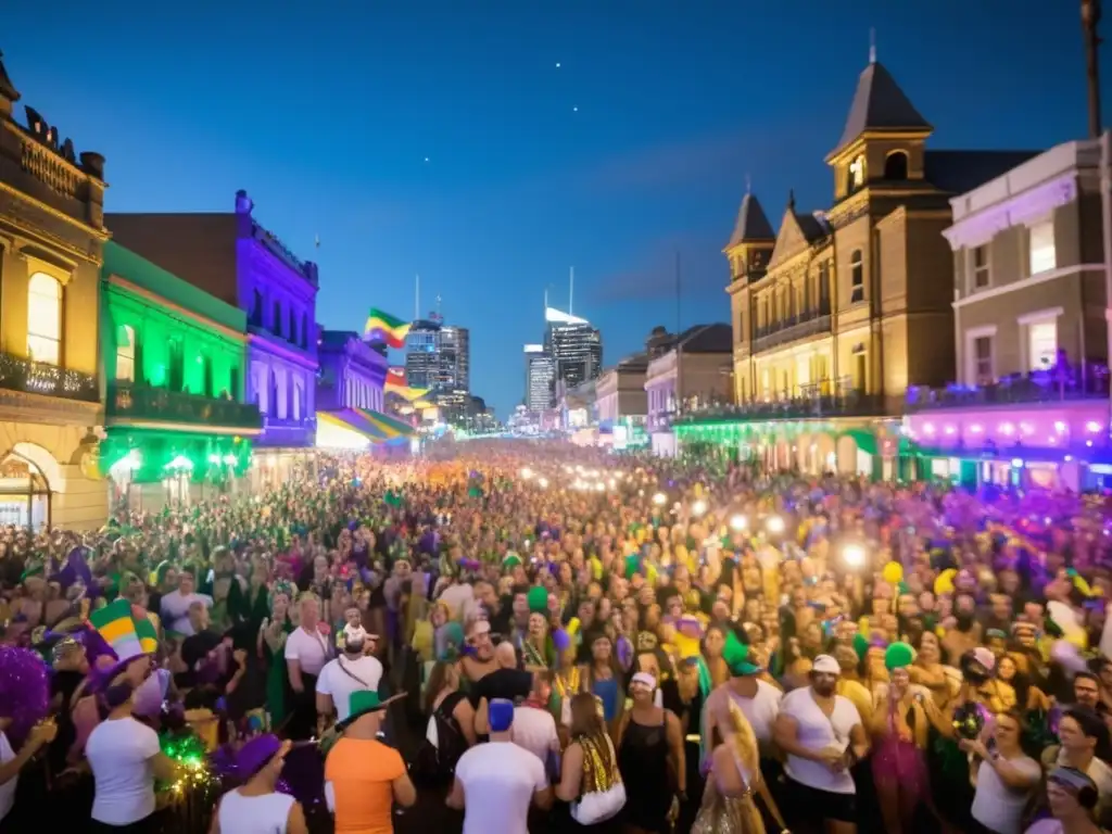 Beneficios del Mardi Gras Gay Sydney: Deslumbrante desfile LGBTQ+ en la vibrante celebración con coloridos carros alegóricos y ambiente mágico