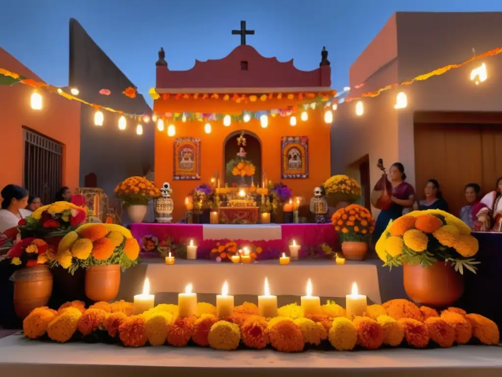 Festividades del Día de los Muertos en México