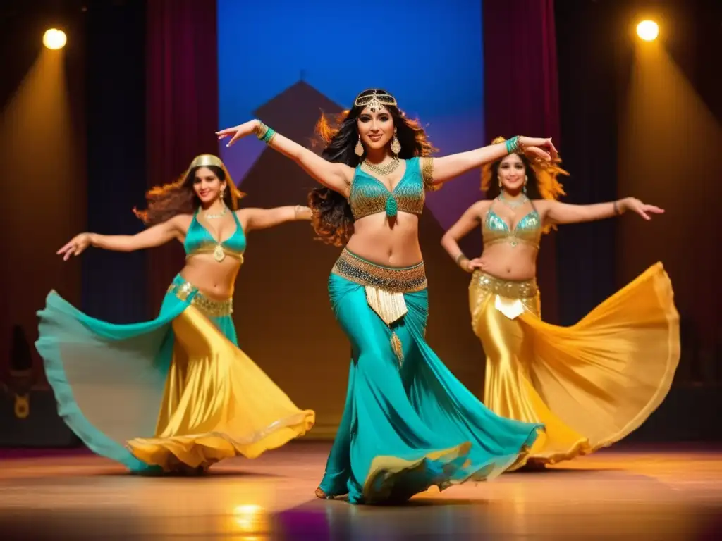 Festival Danza Vientre Egipto: una imagen etérea y cautivadora que transmite sensualidad y la riqueza cultural del festival