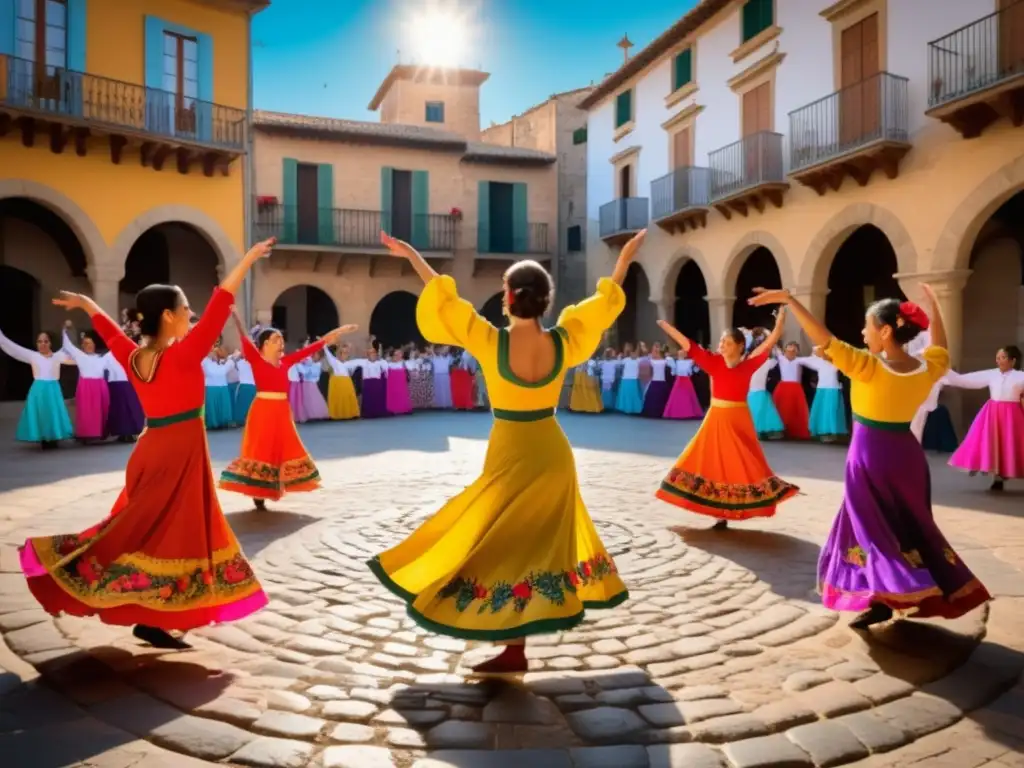 Festivales tradicionales de Cataluña: El Baile de la Sardana en una escena impresionante