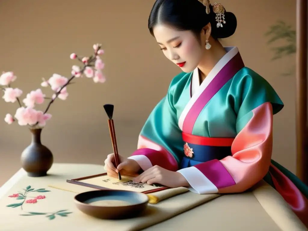 Hanbok coreano, diseño vibrante y elegante, simbolismo y significado de la indumentaria tradicional de Corea