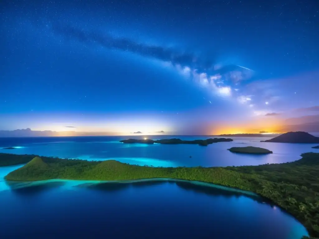 Festival Lluvia Meteoritos Micronesia: Noche estrellada y mágica en Micronesia