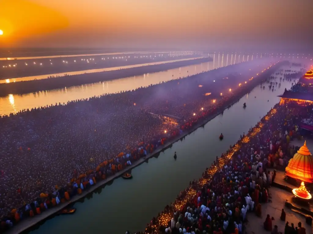 Imagen del Kumbh Mela en India: Festivales religiosos y culturales internacionales