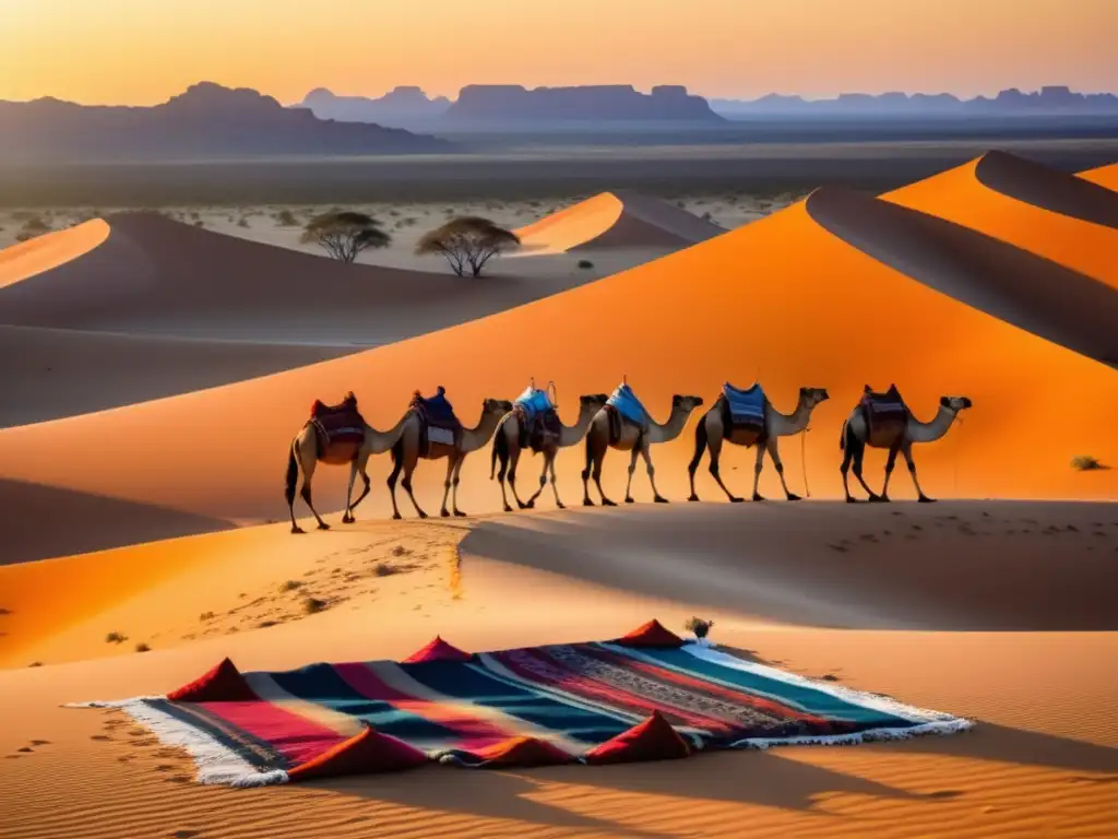 Paisaje impresionante del Outback australiano al atardecer, capturando la belleza etérea del paisaje