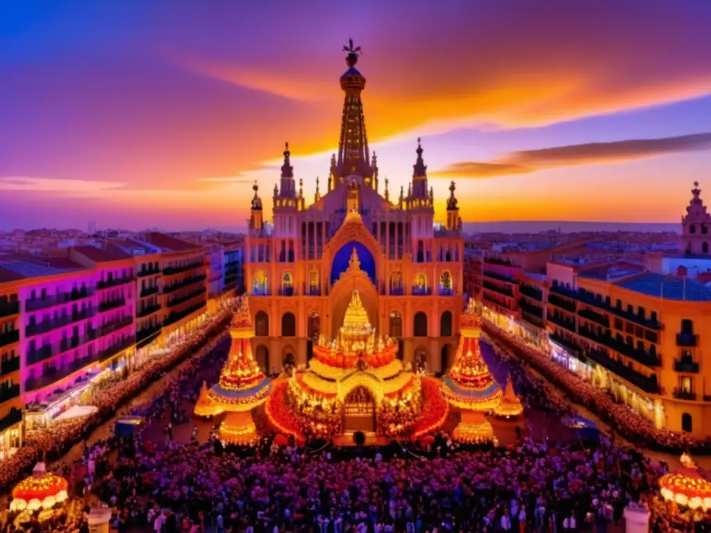 Festival de las Fallas en Valencia, España - Importancia de festivales tradicionales postpandemia