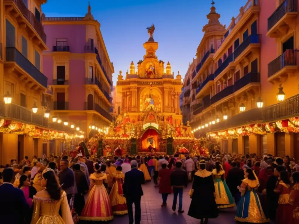 Historia del vestuario en Fallas Valencia: escena vibrante y realista de la evolución de los trajes tradicionales en el festival