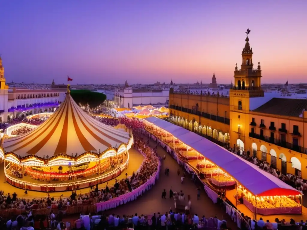 Imagen Feria de Abril en Sevilla: Tradición, colores vibrantes y energía festiva en la emblemática feria sevillana