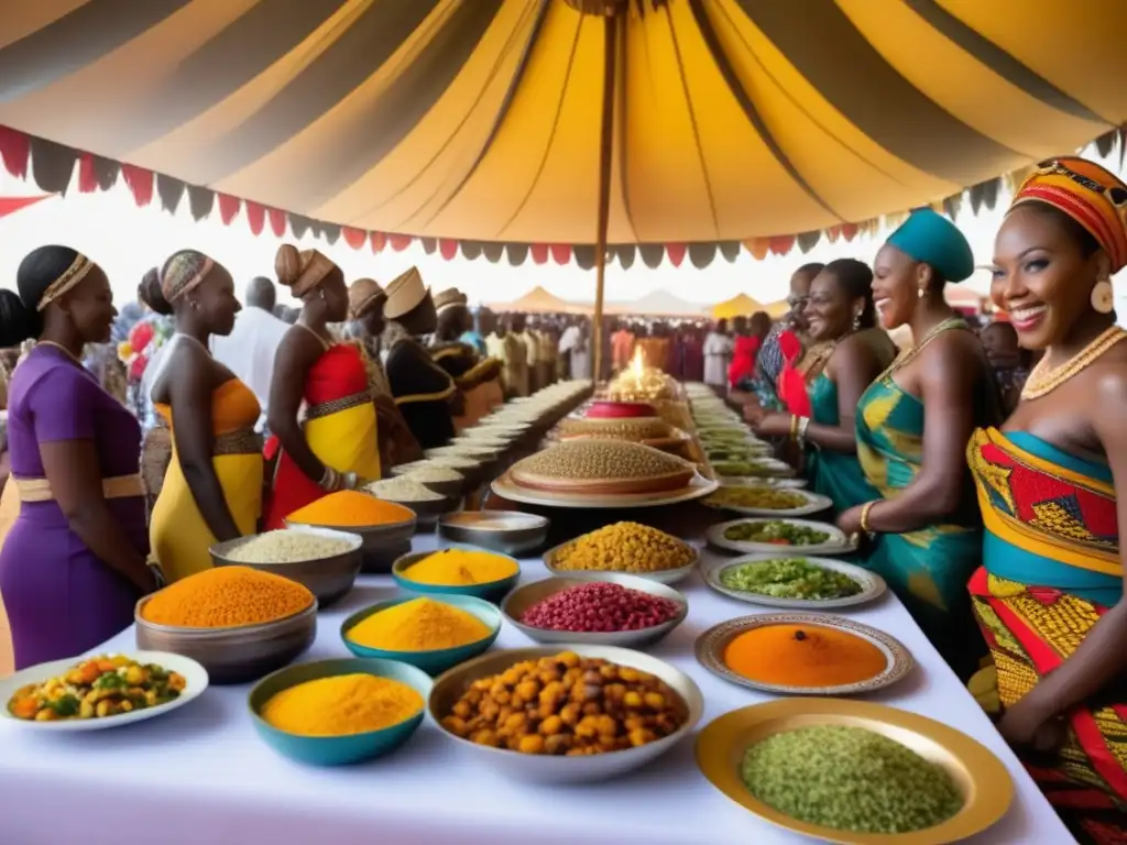 Comidas tradicionales en festivales del mundo