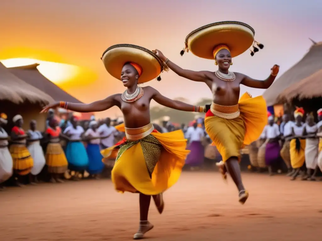 Festival tradicional en África con diversidad y belleza