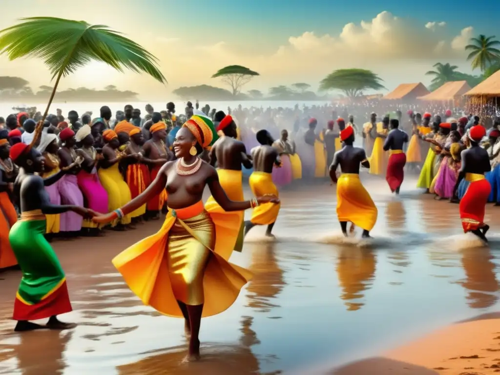 Festival de la Pesca en GuineaBissau: Celebración tradicional en aguas africanas