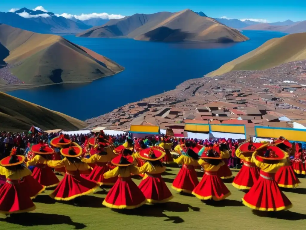 Festival Candelaria en Puno, Perú: Colorida escena de danzas tradicionales y festivales en América del Sur