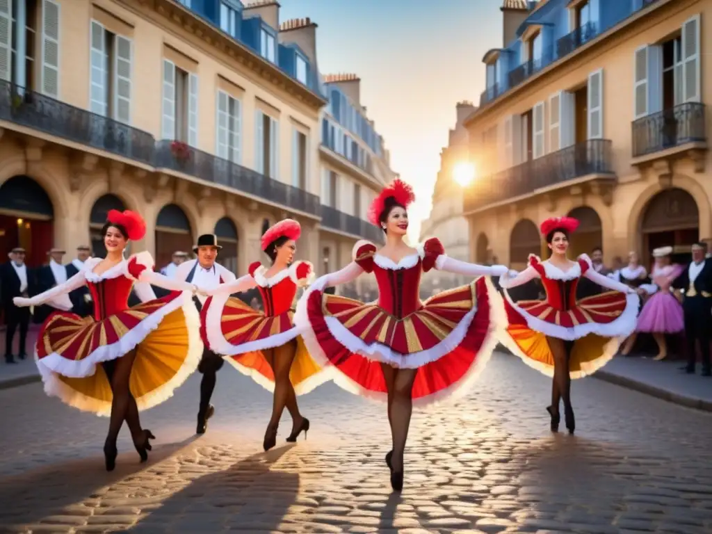 Festival de CanCan Francés: Historia y tradición, danza vibrante y elegancia en las calles de París