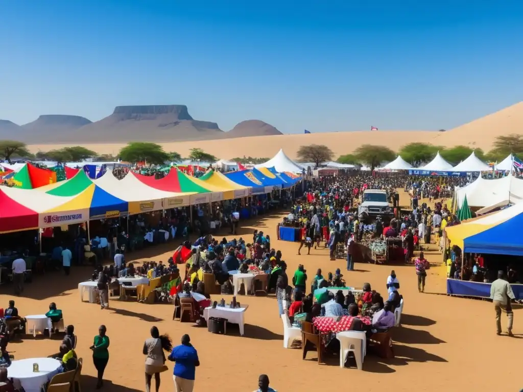 Festival de la Cerveza Namibia: Escena vibrante y animada en el festival de cerveza en Windhoek