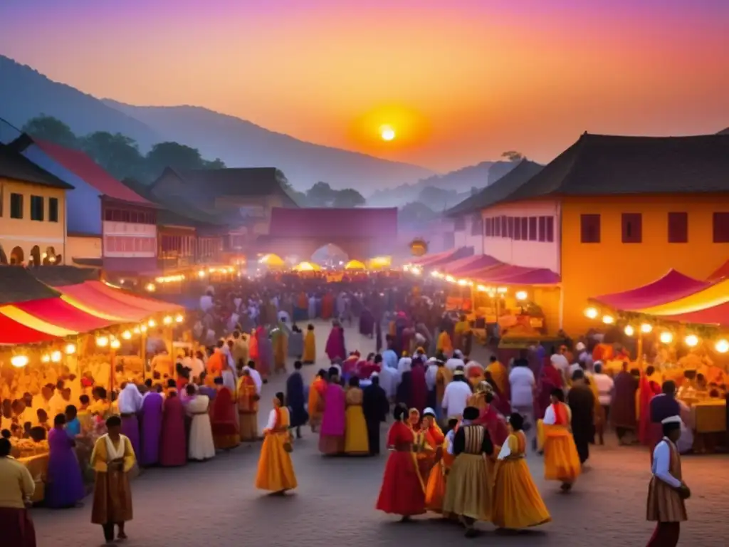 Festival de tradiciones, catalizador de acción comunitaria en un vibrante escenario lleno de color y alegría