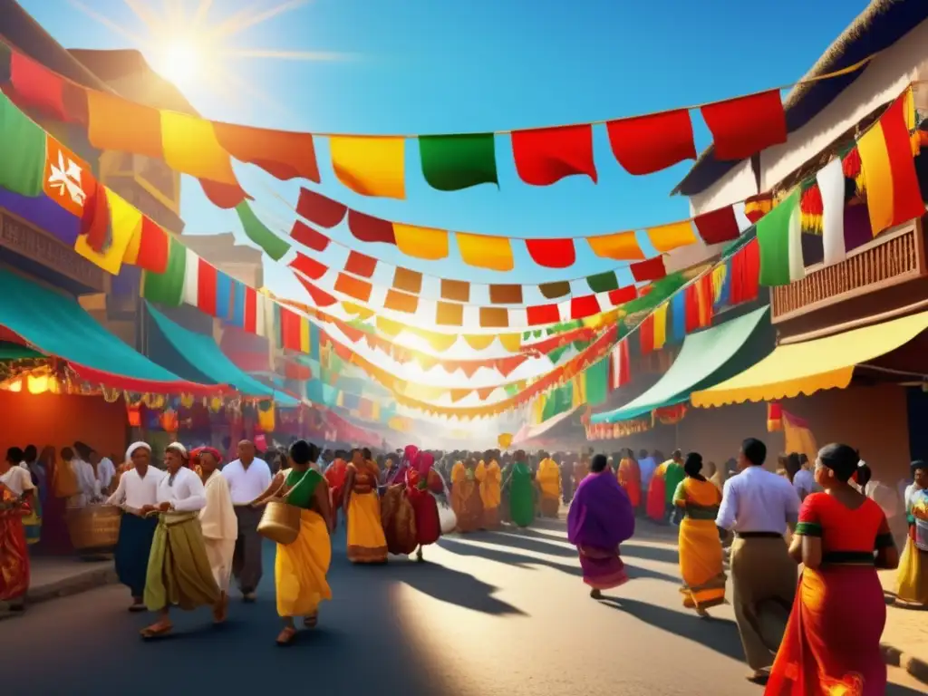 Festivales tradicionales: diversidad cultural y celebración e intercambio de tradiciones