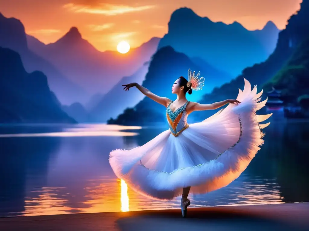 Festival de Danza de los Cisnes en China: Belleza etérea y significado cultural de este evento cautivador