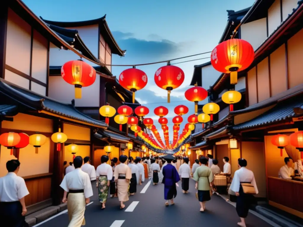 Festival Gion Matsuri: vibrante calle en Kyoto con tradición, cultura, desfiles de carros y linternas