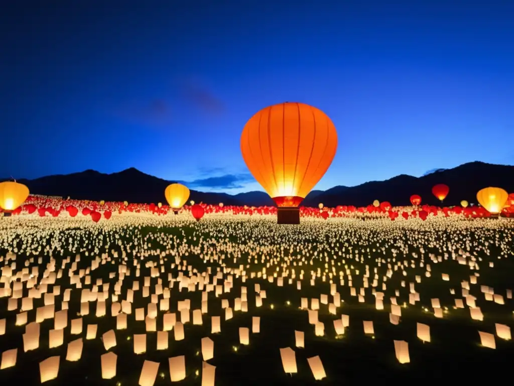 Festival globos papel Taiwán: Espectáculo mágico lleno de deseos y tradiciones